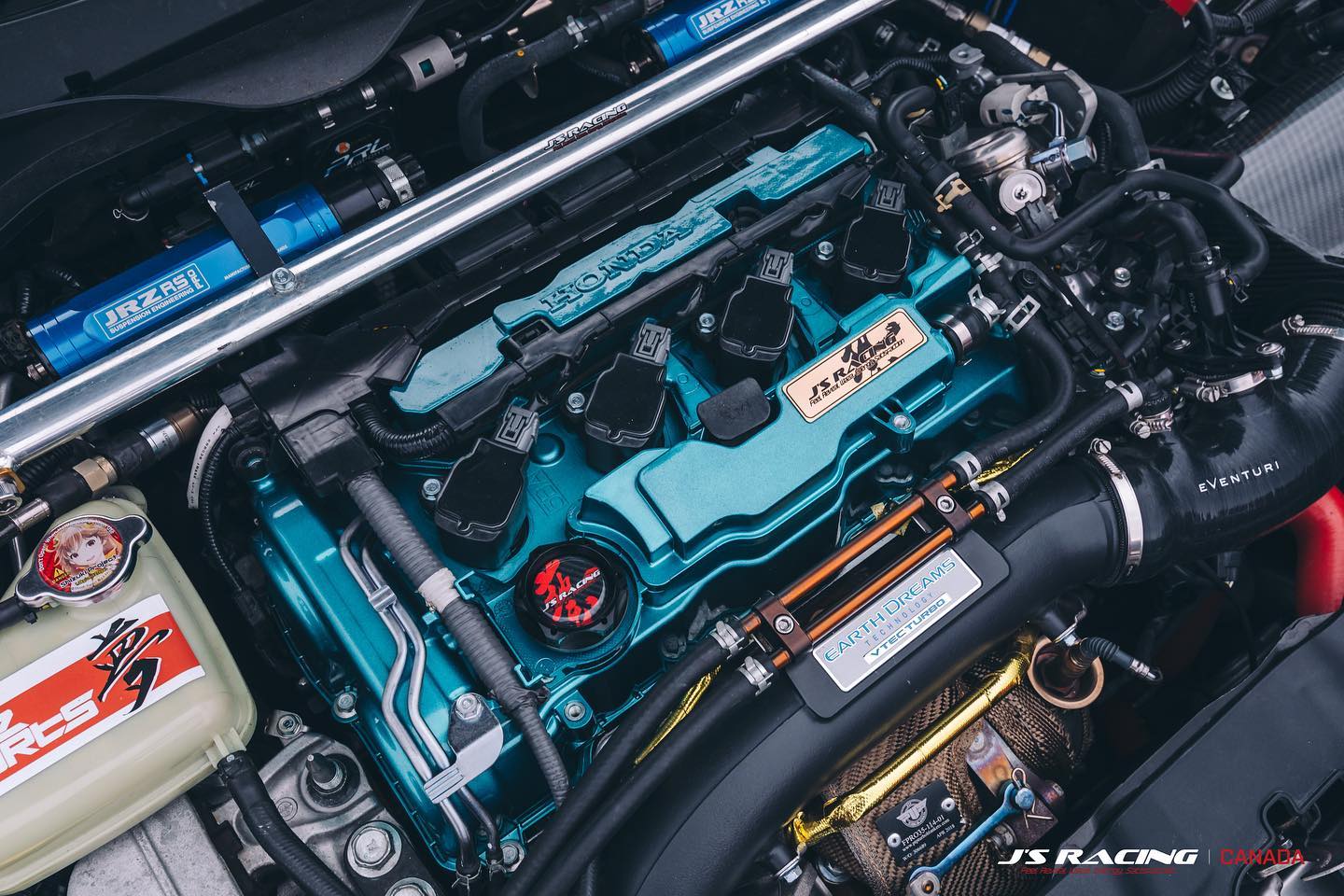 J's Racing - Valve Cover (Honda Civic Type R FK8 17+)