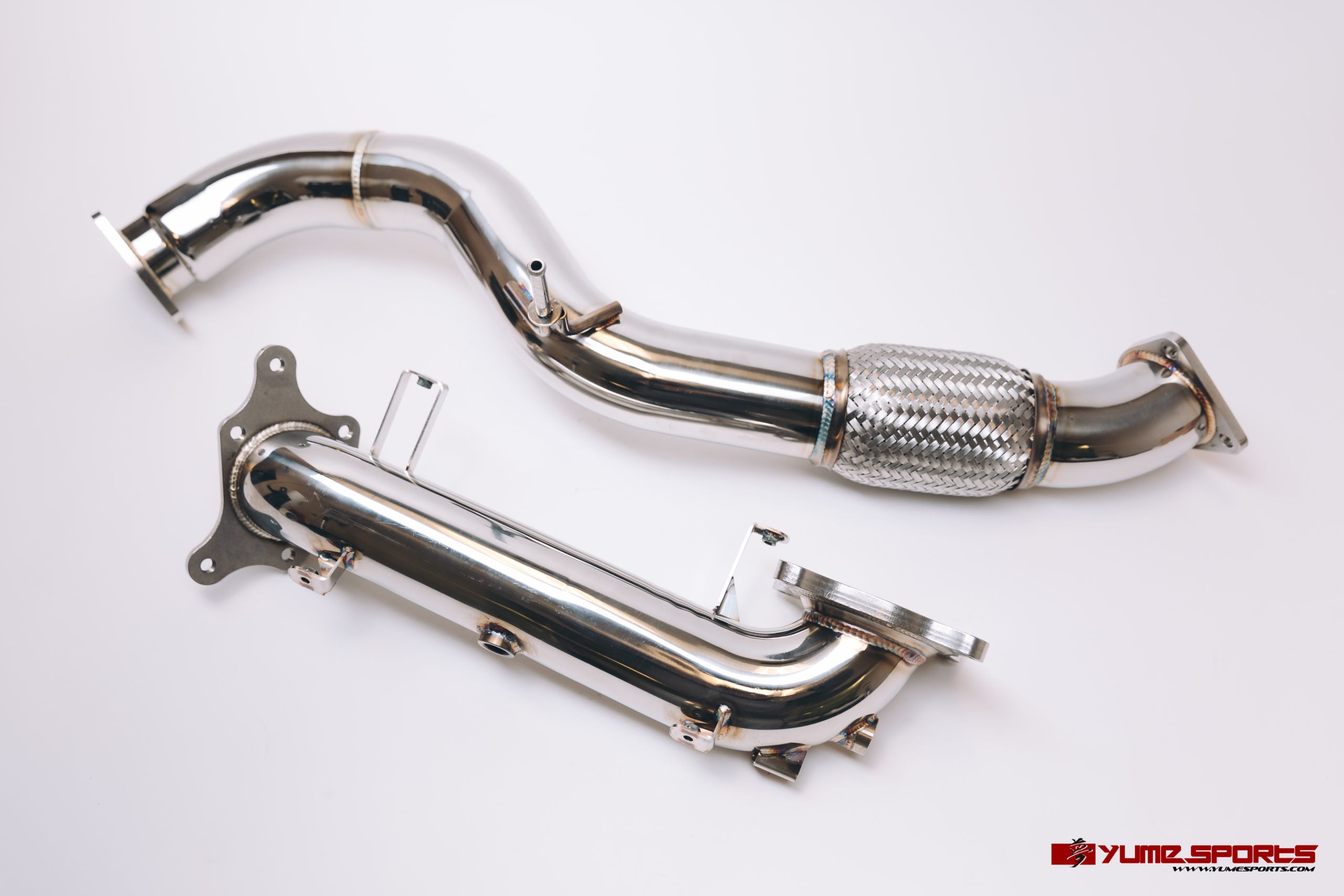 EVS Tuning - Catless Downpipe & Front Pipe Combo (Honda Civic Type R FK8 2017+)