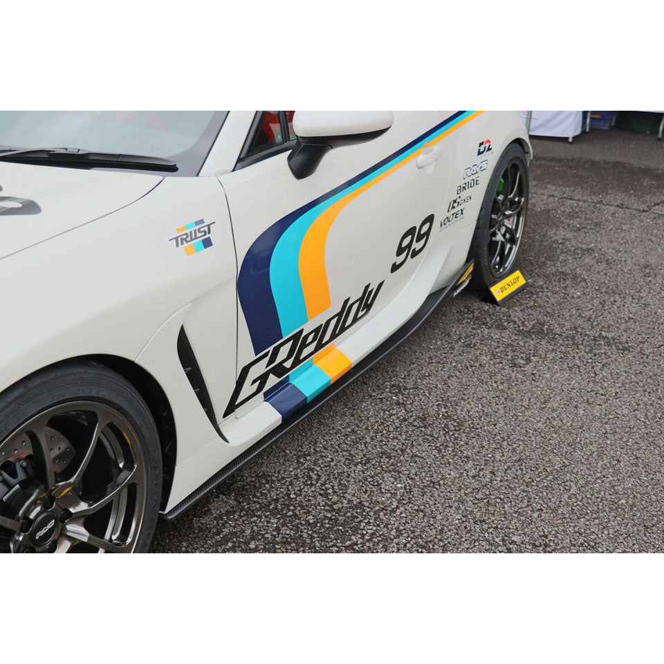 Voltex - Side Skirts, Wet Carbon (Toyota GR86 / Subaru BRZ ZD8 2022+)