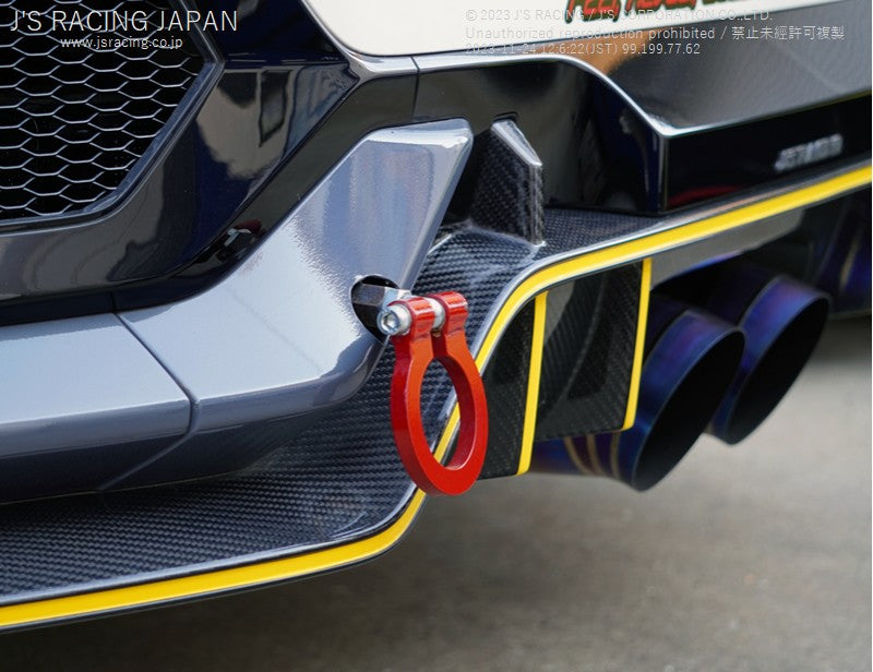 J's Racing - Tow Hook, Rear, JDM (Honda Civic Type R FK8)