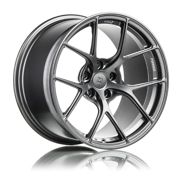 Titan 7 - T-S5 Wheel, 18x9.5 +45, 5x120, Satin Titanium